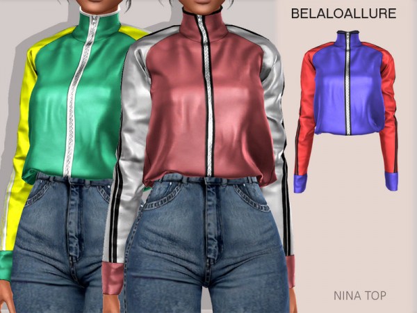  The Sims Resource: Nina top by belal1997