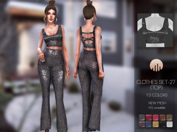  The Sims Resource: Clothes SET 27 top by busra tr