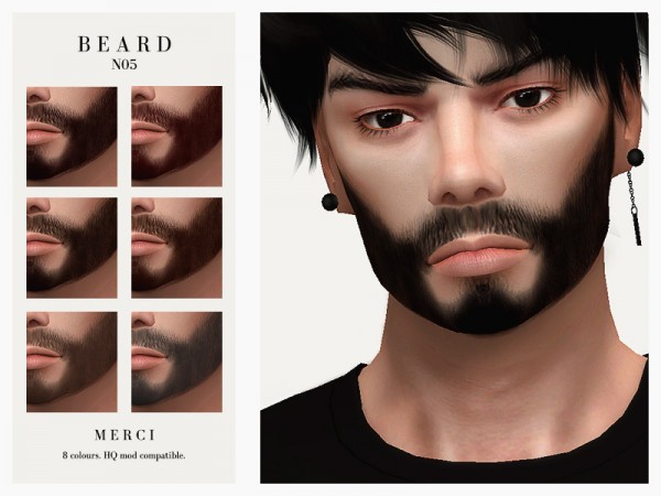  The Sims Resource: Beard N05 by Merci