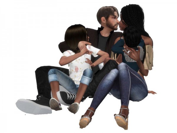  The Sims Resource: Pose Parent Child Interaction by rayw05771