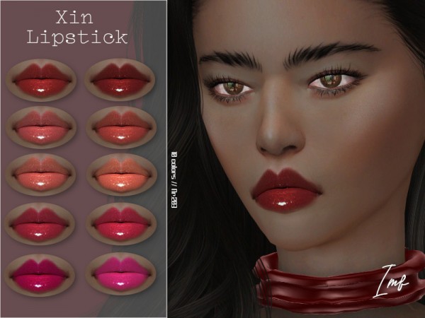  The Sims Resource: Xin Lipstick N.203 by IzzieMcFire