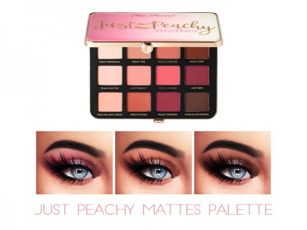  Kenzar Sims: Just peachy mattes palette