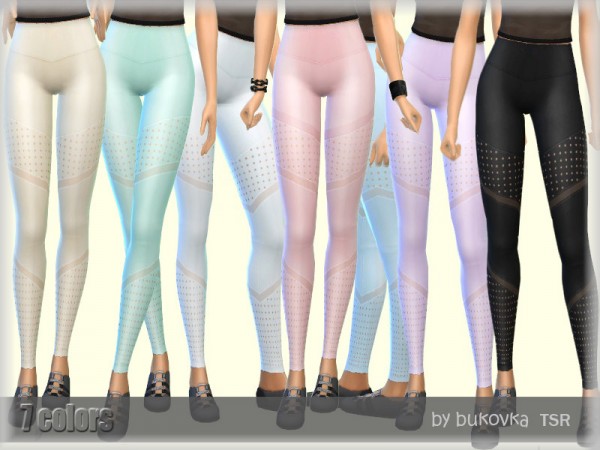  The Sims Resource: Leggings Female by bukovka