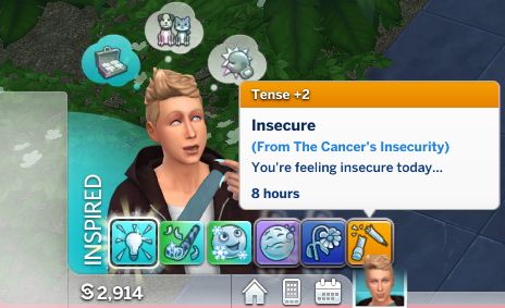  Mod The Sims: Cancer Custom Trait by StormyWarrior8