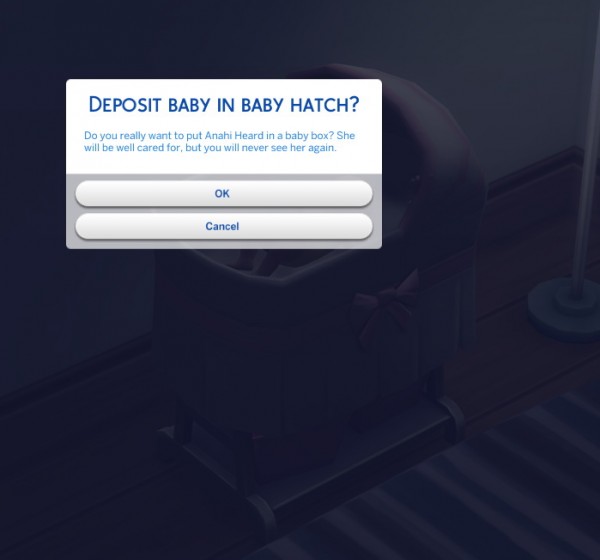  Mod The Sims: Baby Hatch by nugukoto