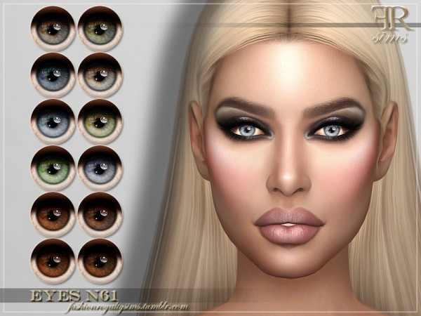  The Sims Resource: Eyes N61 by FashionRoyaltySims