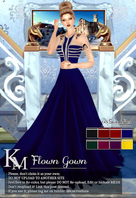  KM: Flown Gown