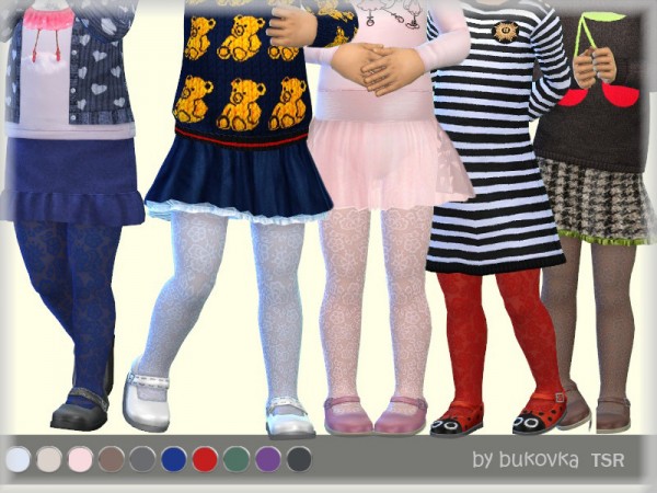  The Sims Resource: Lace Tights by bukovka