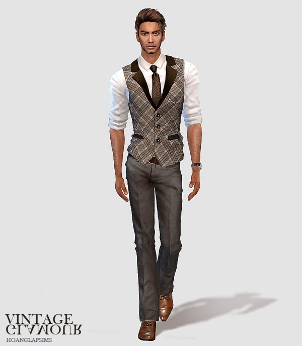  Hoanglap Sims: Vintage gentlemen set
