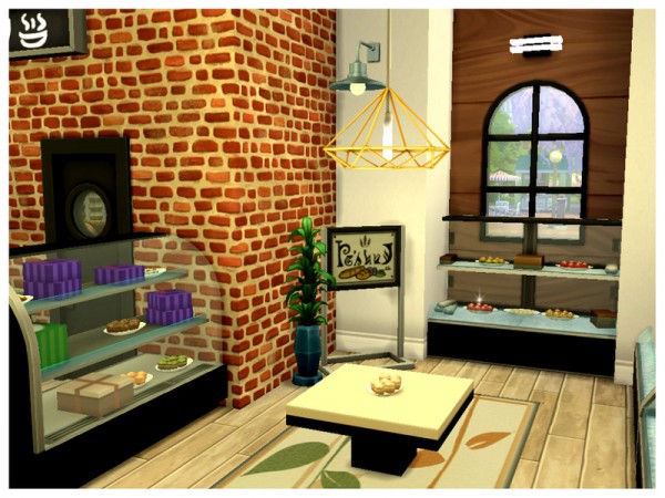 The Sims Resource: The Corner Bakery by Mini Simmer