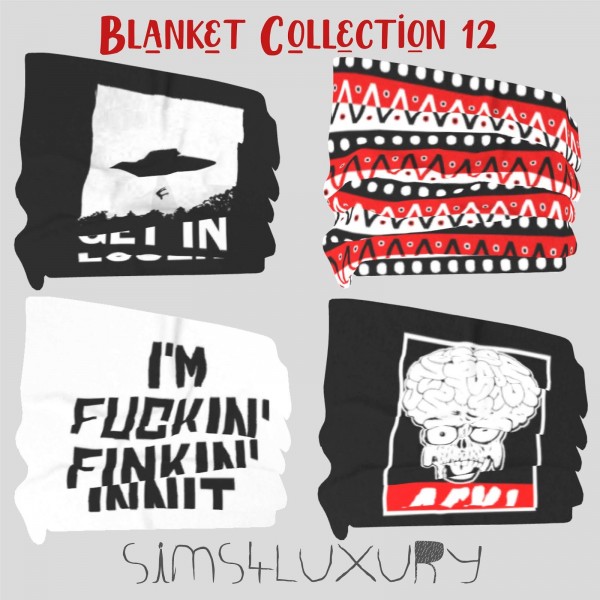  Sims4Luxury: Blanket Collection 12