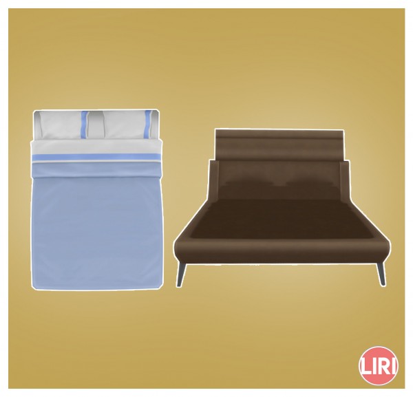  Mod The Sims: Discretion Double Bedsystem Separated by Lierie