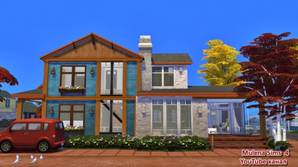  Sims 3 by Mulena: Family house 15