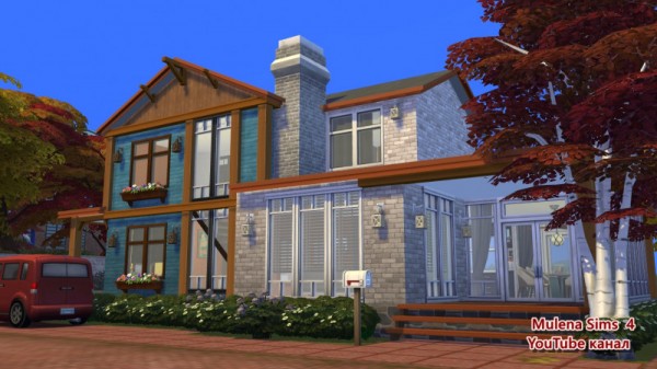 Sims 3 by Mulena: Family house 15