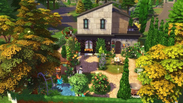 Studio Sims Creation: Dahlia House
