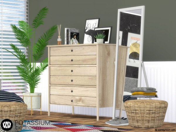  The Sims Resource: Potassium Bedroom by wondymoon