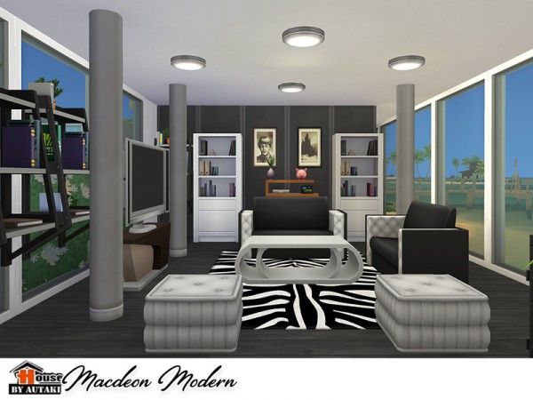  The Sims Resource: Macdeon Modern House by Autaki