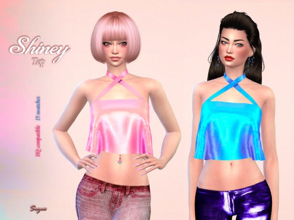  The Sims Resource: Shiney Top by Suzue