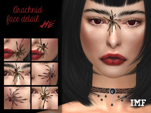 The Sims Resource: Arachnid Face Detail by IzzieMcFire