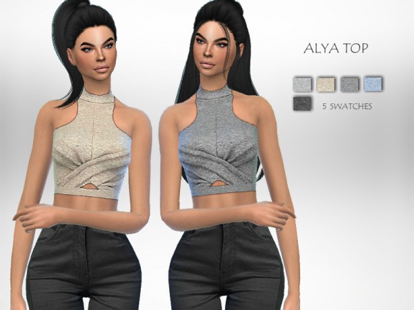  The Sims Resource: Analya Top by Puresim