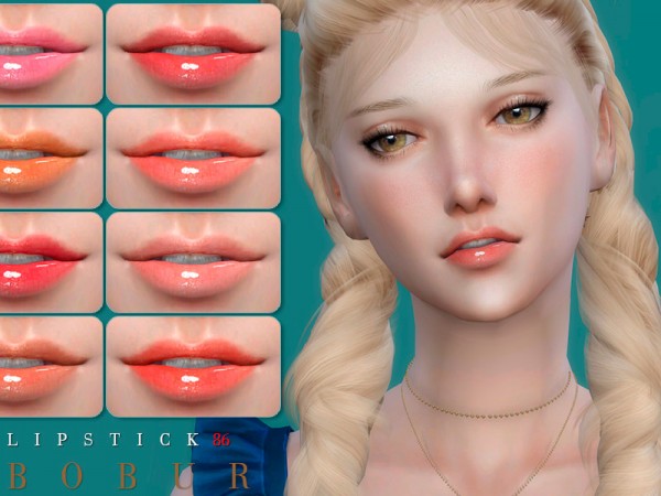  The Sims Resource: Lipstick 86 by Bobur
