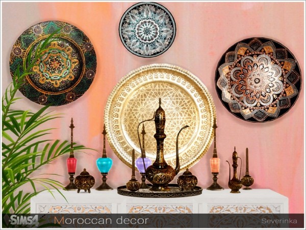  The Sims Resource: Moroccan decor by Severinka