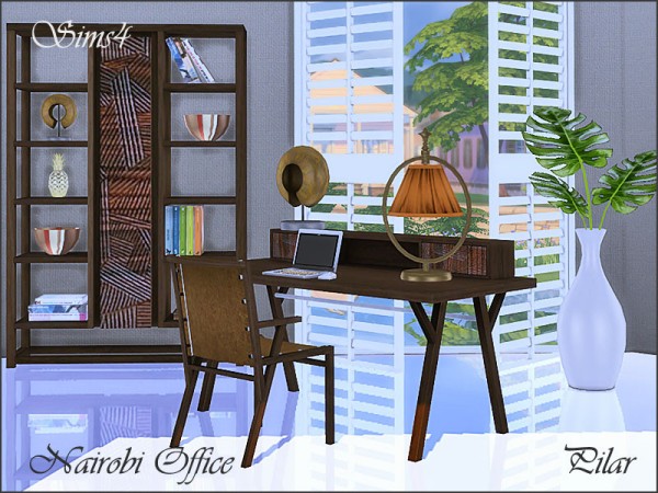  The Sims Resource: Nairobi Office by Pilar