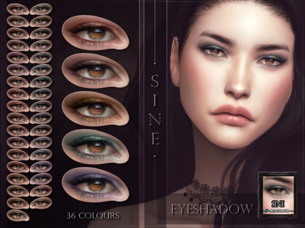  The Sims Resource: Sine Eyeshadow by RemusSirion