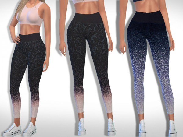  The Sims Resource: Yoga Full Outfits by Saliwa
