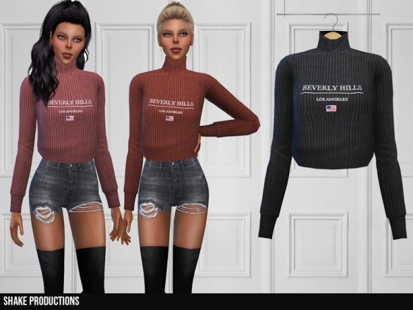  The Sims Resource: 321   Sweater by ShakeProductions