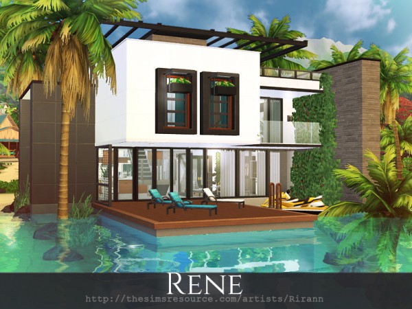  The Sims Resource: Rene House by Rirann
