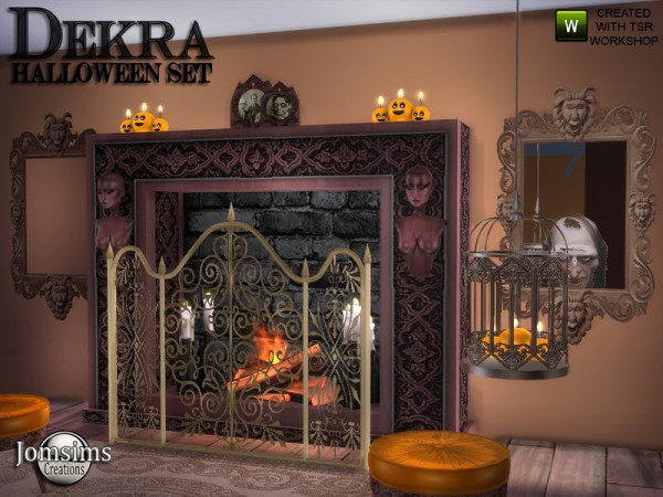  The Sims Resource: Dekra Halloween set by jomsims