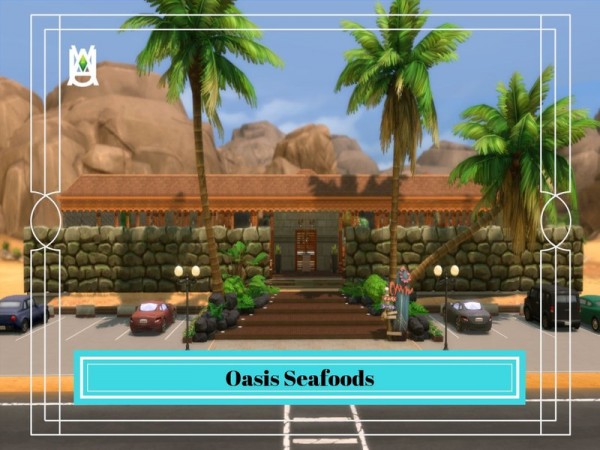  The Sims Resource: Oasis Seafoods by auvastern