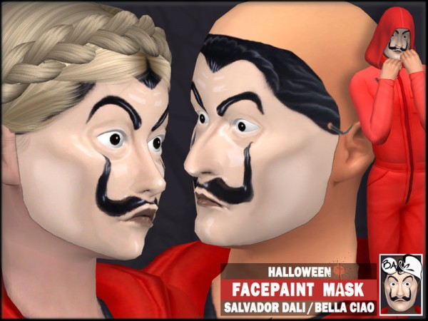  The Sims Resource: Halloween mask by BAkalia