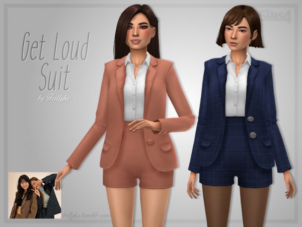  The Sims Resource: Get Loud Suit by Trillyke