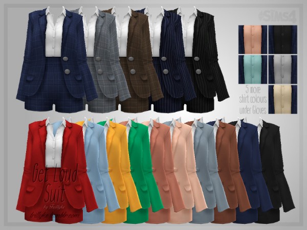  The Sims Resource: Get Loud Suit by Trillyke