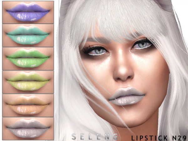  The Sims Resource: Lipstick N29 by Seleng
