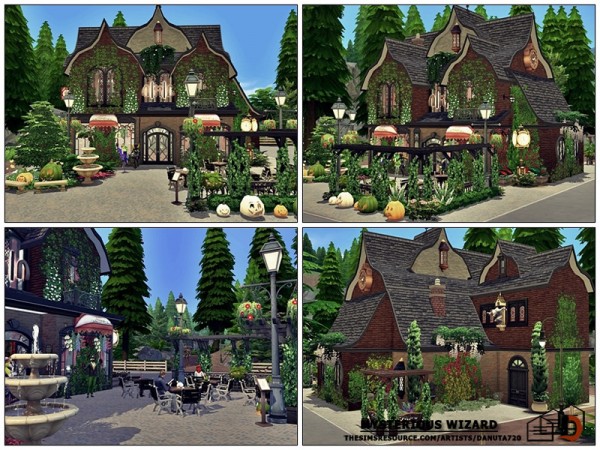 The Sims Resource: Mysterious Wizard House by Danuta720