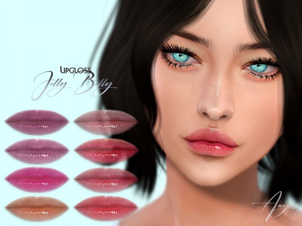  The Sims Resource: Lipgloss Jelly Belly by ANGISSI
