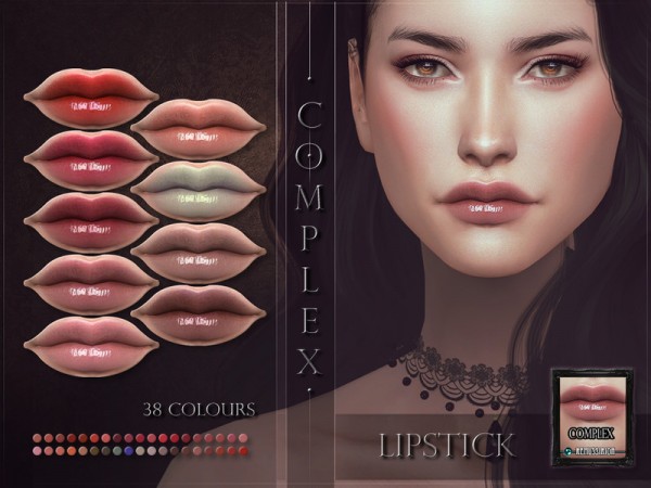  The Sims Resource: Complex Lipstick by RemusSirion