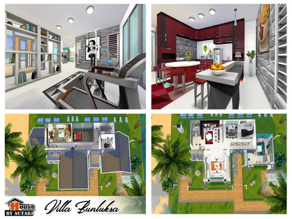  The Sims Resource: Villa Bunluksa by autaki