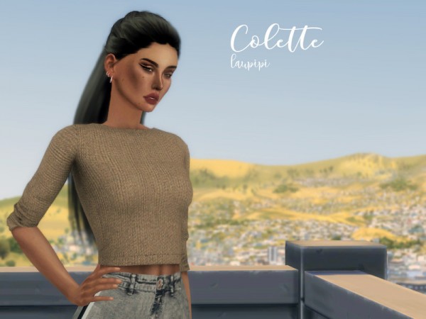  The Sims Resource: Colette Jumpsuit by laupipi