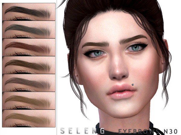  The Sims Resource: Eyebrows N30 by Seleng