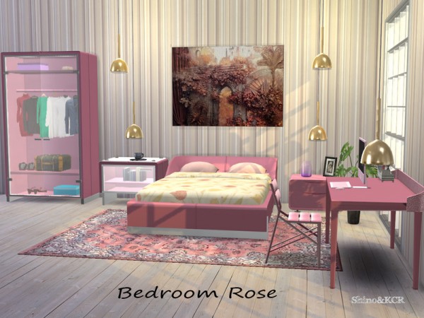  The Sims Resource: Bedroom Rose by ShinoKCR