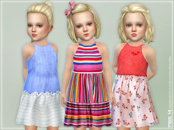  The Sims Resource: Toddler Dresses Collection P112 by lillka