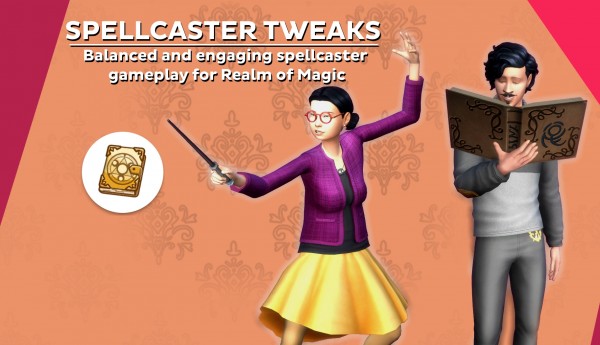 Mod The Sims: Spellcaster Tweaks by kutto