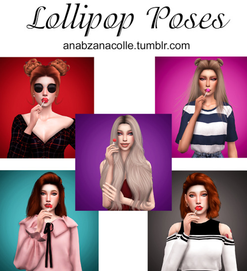  Ana Zanacolle: Lollipop Poses