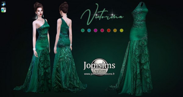  Jom Sims Creations: Victorina dress