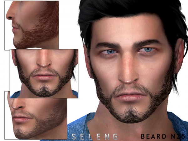  The Sims Resource: Beard N25 by Seleng