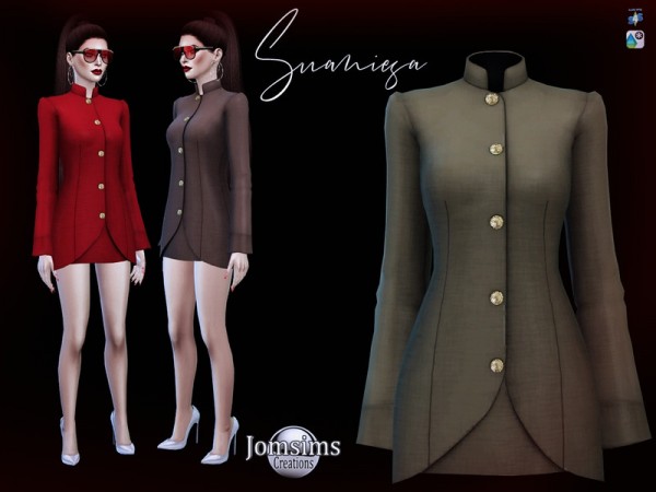  The Sims Resource: Suaniesa dress by jomsims